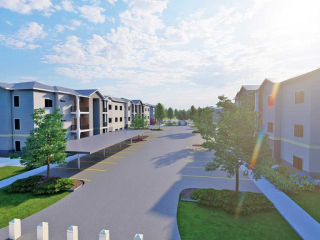 Architect 3D Renderings - Rendering 5 apartment complex