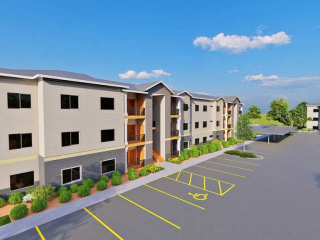 Architect 3D Renderings - Rendering 8 apartment complex