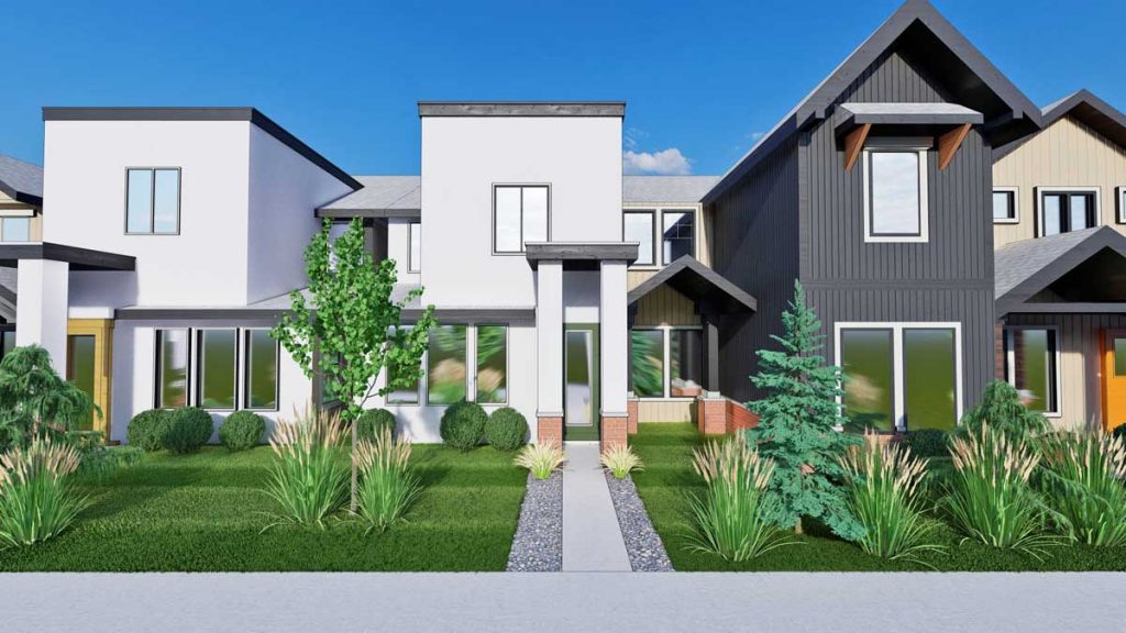 Architect 3D Renderings - Lumion 11 townhome